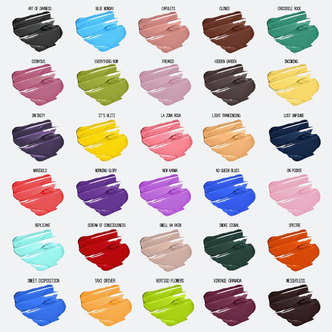 about-face Matte Fluid Eye Paint Hidden Garden – High-Pigment Liquid Eyeshadow, Long-Lasting, No-Budge Matte Finish, Vegan & Cruelty-Free (Deep Greige)