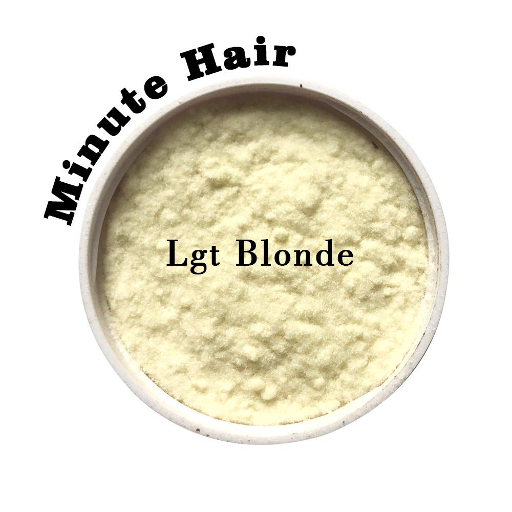 Hair Building Fibers Light Blonde 57 Grams (2 oz) Minute Hair Refill Hair Loss Concealer That You Can Use for Your Bottles From Competitors Like Toppik, Xfusion (Light Blonde)