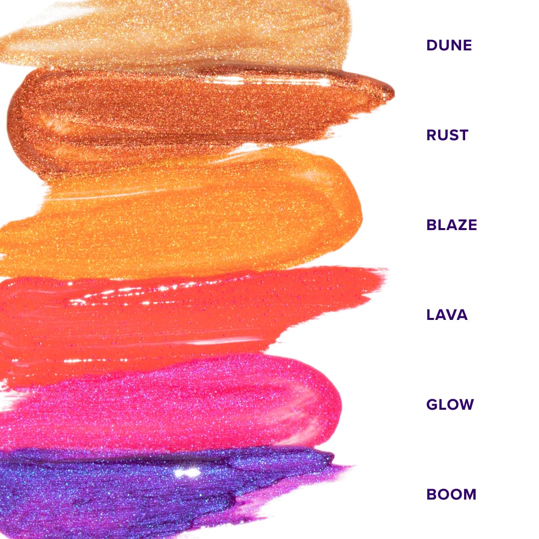 UNICORN SNOT Liquid Metal Lip Paint | Intense Pigment, Non-drying, Metallic Lip Color for Halloween Costume & Anime Cosplay | Gluten Free, Vegan & Cruelty-free Lip Makeup - RUST (Bright Copper)