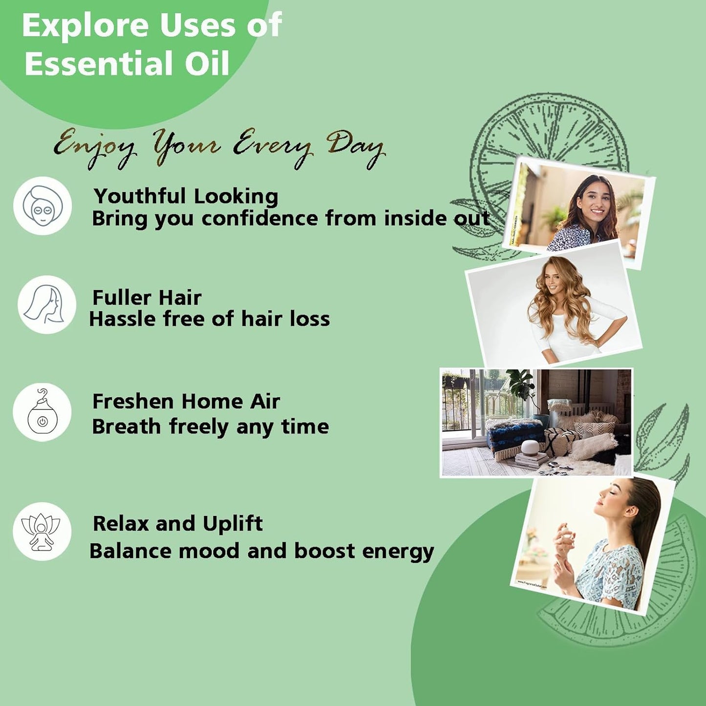 Hinoki Essential Oil 1 Oz – 100% Pure Natural Hinoki Oil for Diffuser, Skin, Hair, Massage & DIY, Refreshing Woodsy Aroma