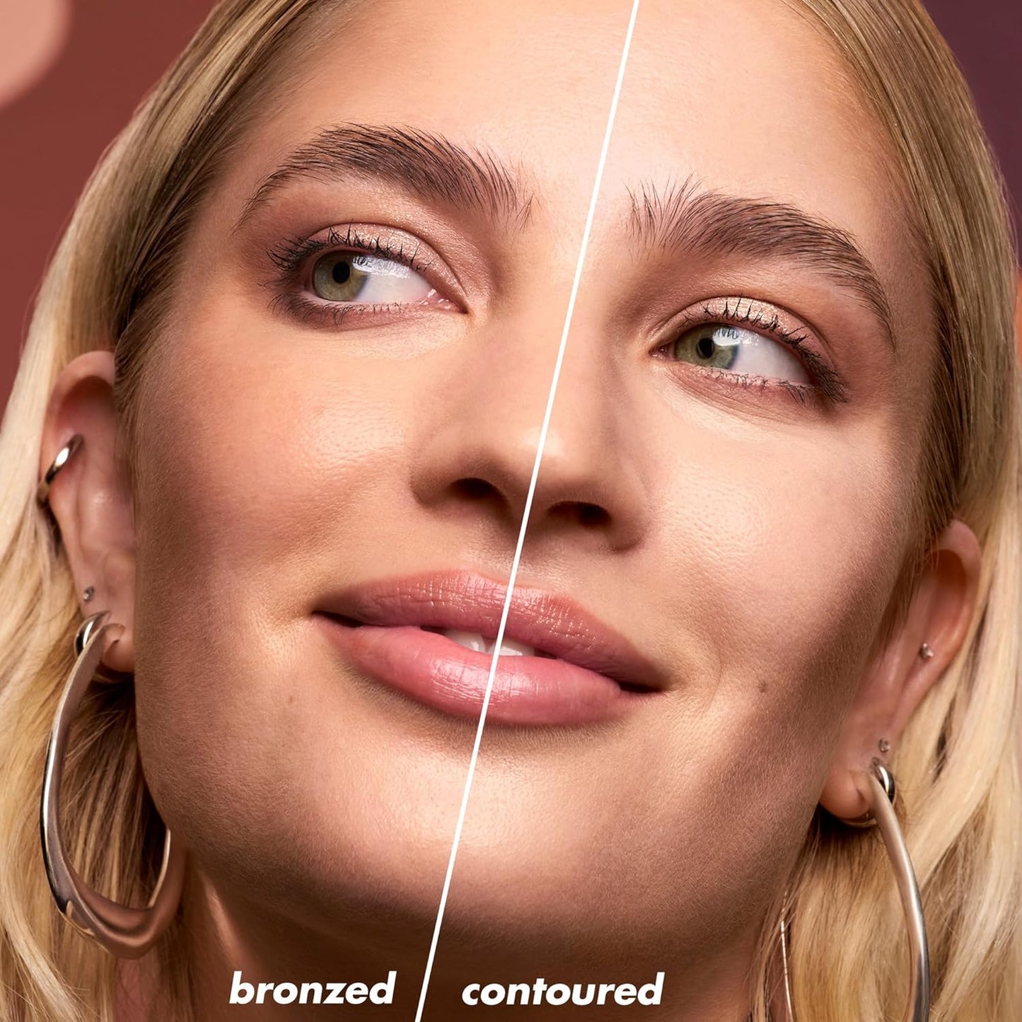 e.l.f. Camo Liquid Bronzer & Contour, Silky Highly Pigmented Formula, Creates a Long-Lasting Bronzed Glow & Natural Look, Vegan & Cruelty-Free, 2 Fair/Light