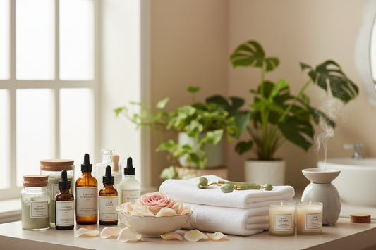 At-Home Spa Routine: Relaxing Skincare for Stress Relief.