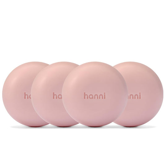 HANNI Cocoon Cleanse Serum with Shea Butter, Soap-Free Body Wash, Hydrating Cleanser with Eucalyptus, 3.7 oz (4 Pack)