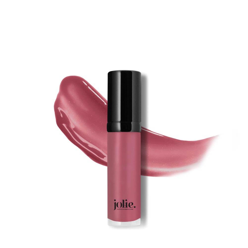 Jolie Super Hydrating Luxury Lip Gloss - Intense pigment W/Superior Shine (Sugar Berry)