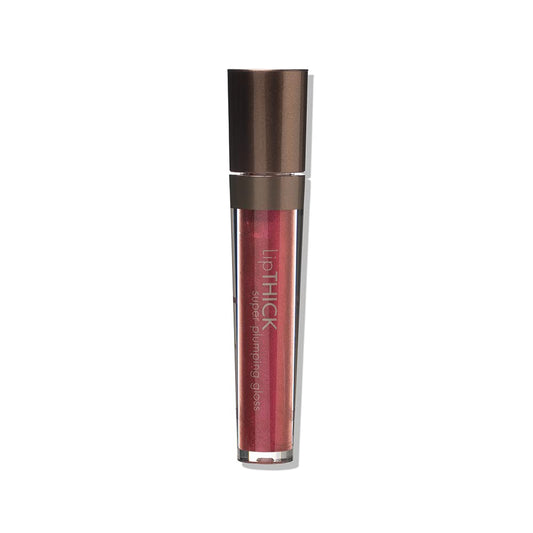 SORME Treatment Cosmetics LipThick gloss | Plumping Lip Gloss for Shiny and Fuller Looking Lips with Maxi-Lip Peptides | Scream Shade