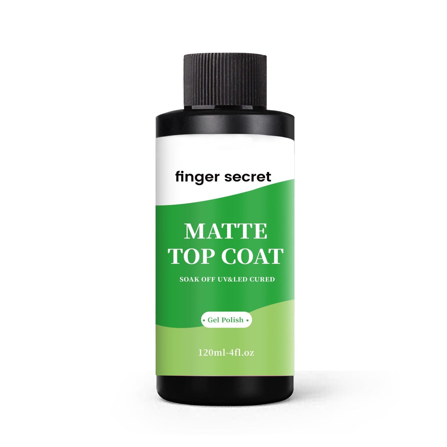 120ml/4floz Matte Top Coat for Gel Nail Polish,Fashion Matte Nail Polish,Nail Supplies for DIY in Salon or Home Use.