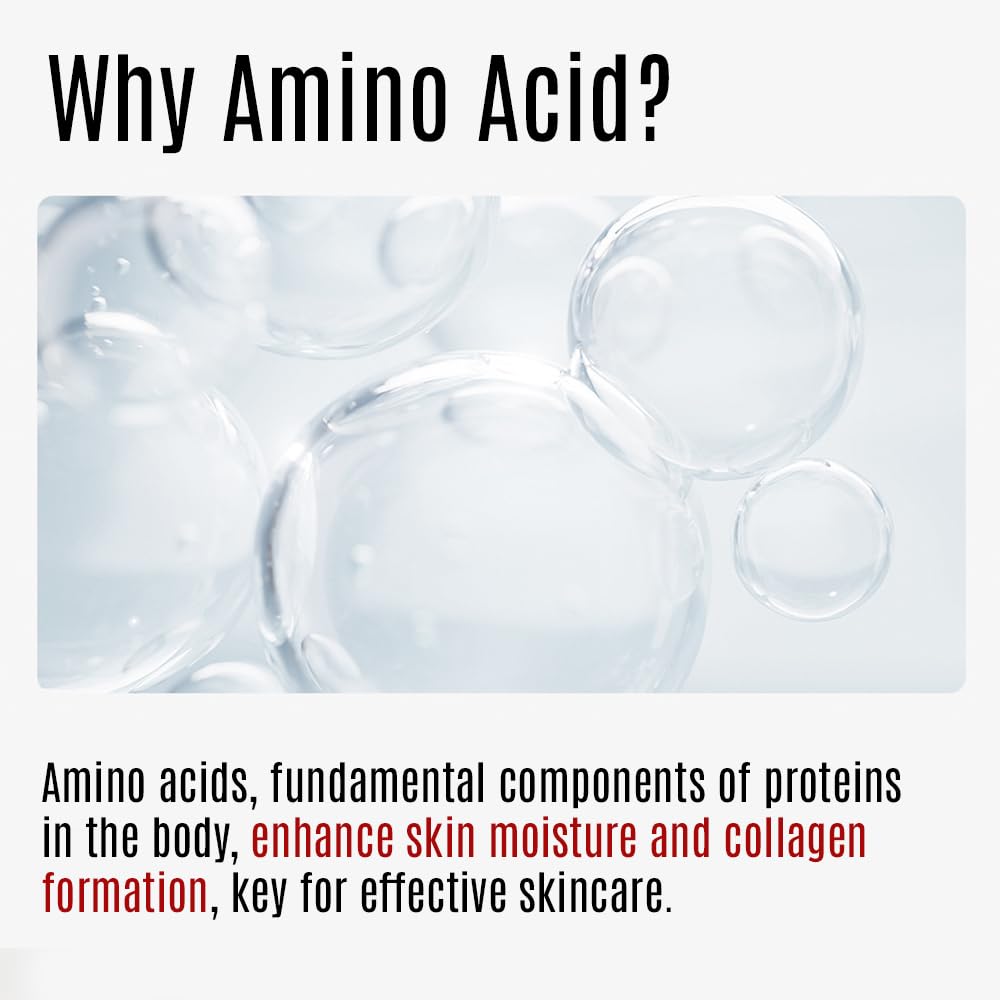 Amino AC-FREE Acne Control Facial Sheet Mask | AHAs, BHAs, Salicylic Acid, Snail Secretion, Chamomile | For Oily, Acne-Prone Skin, Reduces Blemishes (5 Sheets)