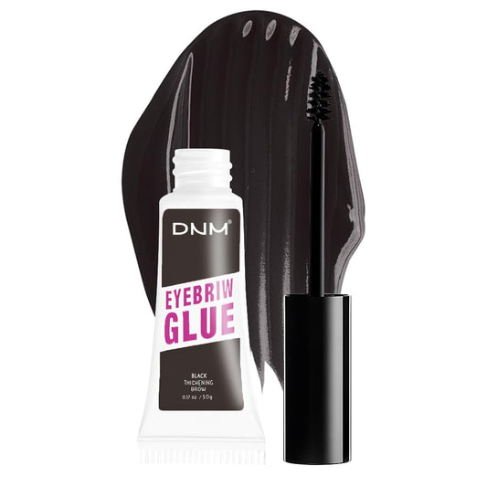 Kaely PROFESSIONAL MAKEUP Brow Glue, Tinted Eyebrow Gel, Eyebrow Mascara Waterproof, gel para cejas a prueba de agua, Eye Brow Fast Sculpt, Vegan & Cruelty-Free, 1Pcs-05 Black