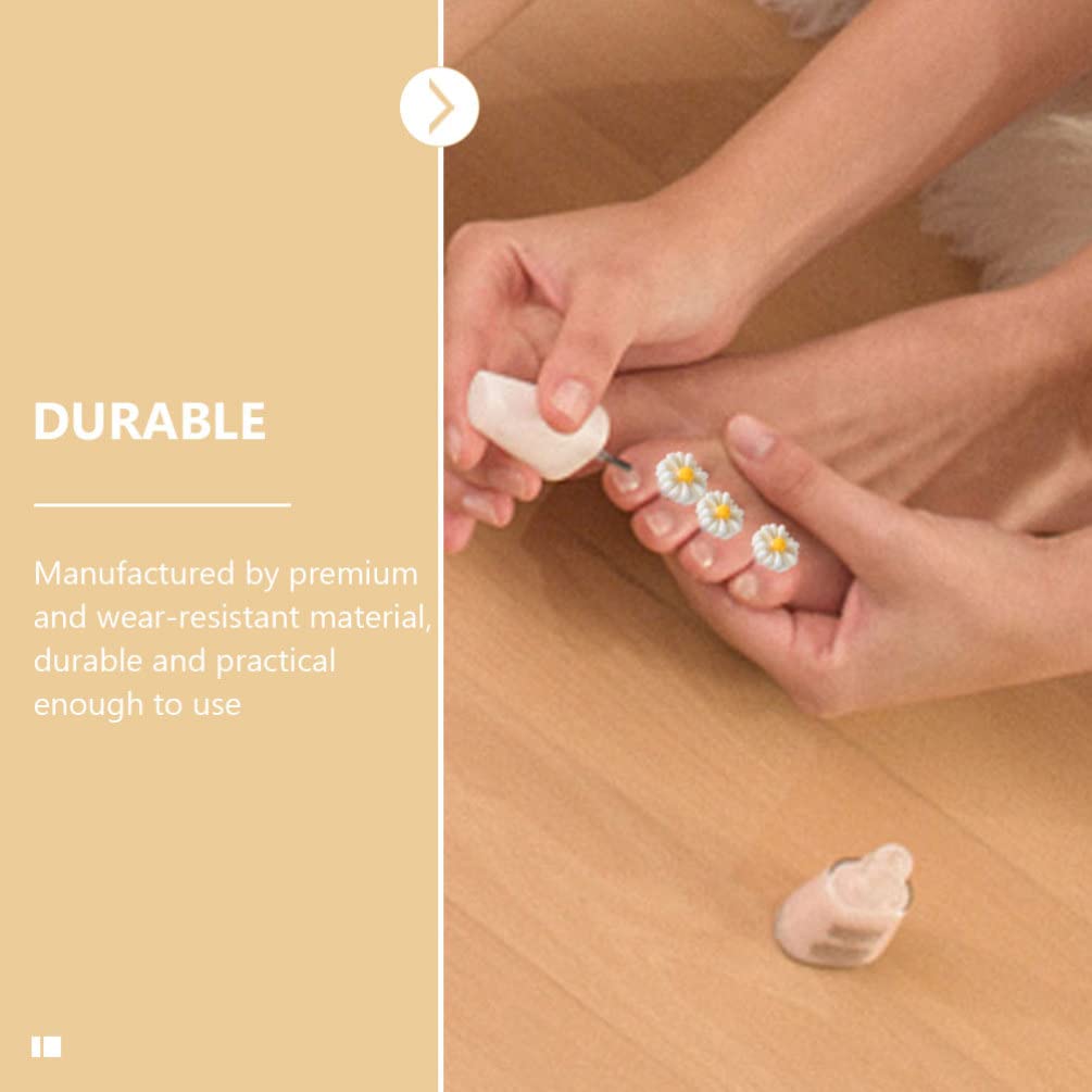 Beaupretty 32 Pieces Toe Separators for Nail Polish, Cute Flower Finger Toe Separators Manicure Nail Art Tools for Summer