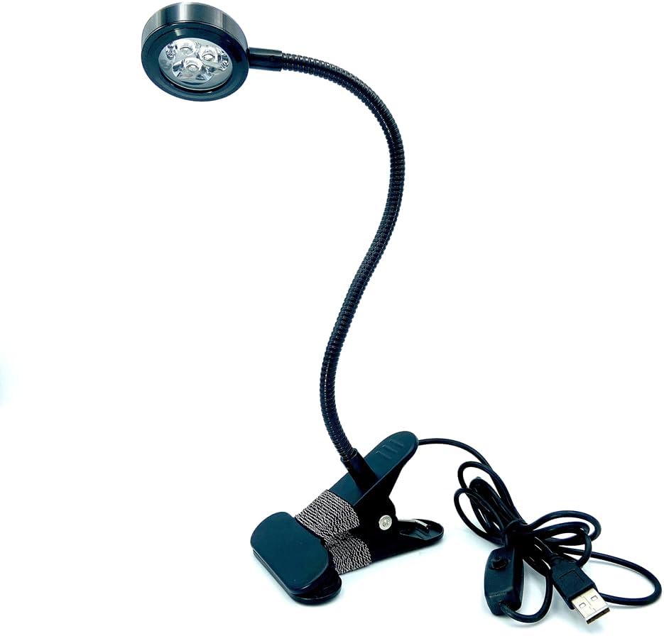 5W Gooseneck UV Resin Curing Light for UV Resin molds Jewelry Making DIY Crafts and gooseneck uv lamp for Gel x Nails