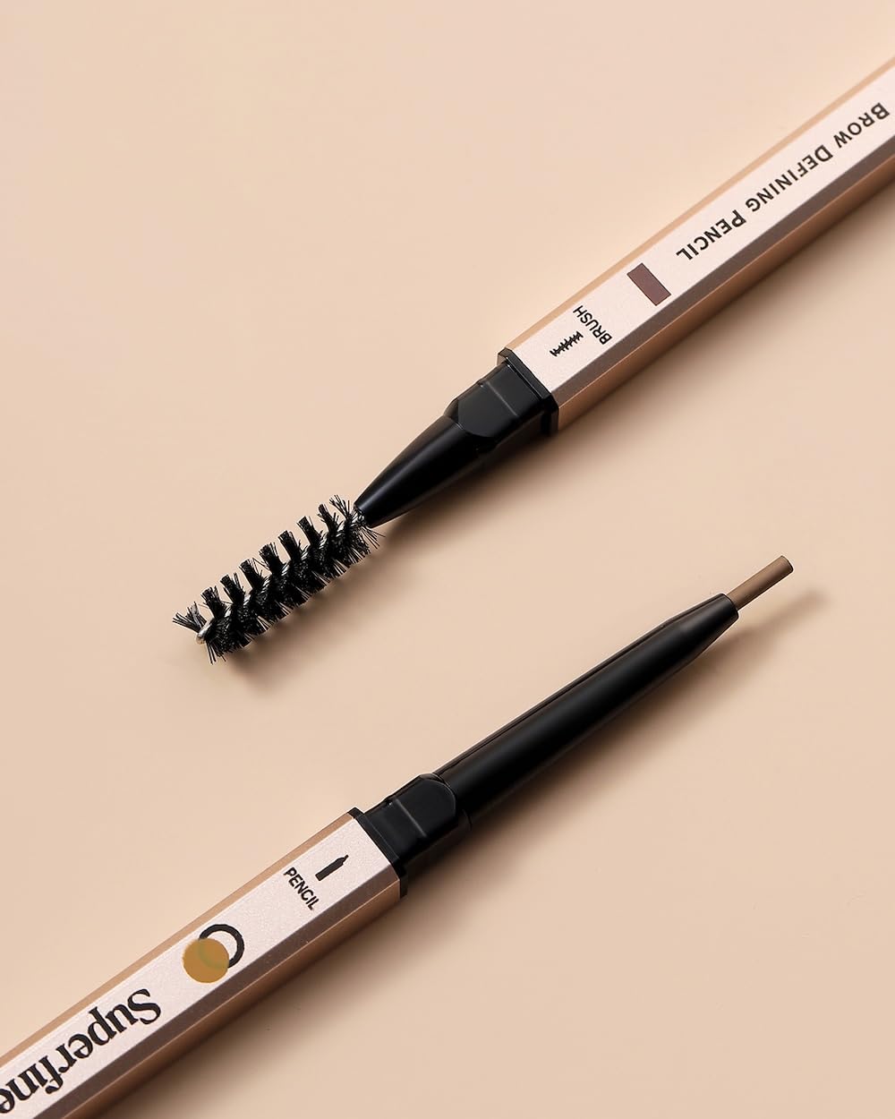 Beauty Superfine Micro Brow Pencil – 1.5mm Ultra-Fine Tip, Waterproof, Vegan Formula, 6 Shades – Long-Lasting Natural Eyebrow Pencil (05 - Dark Brown, 0.08G/0.002 FL.OZ（pack of 1）)