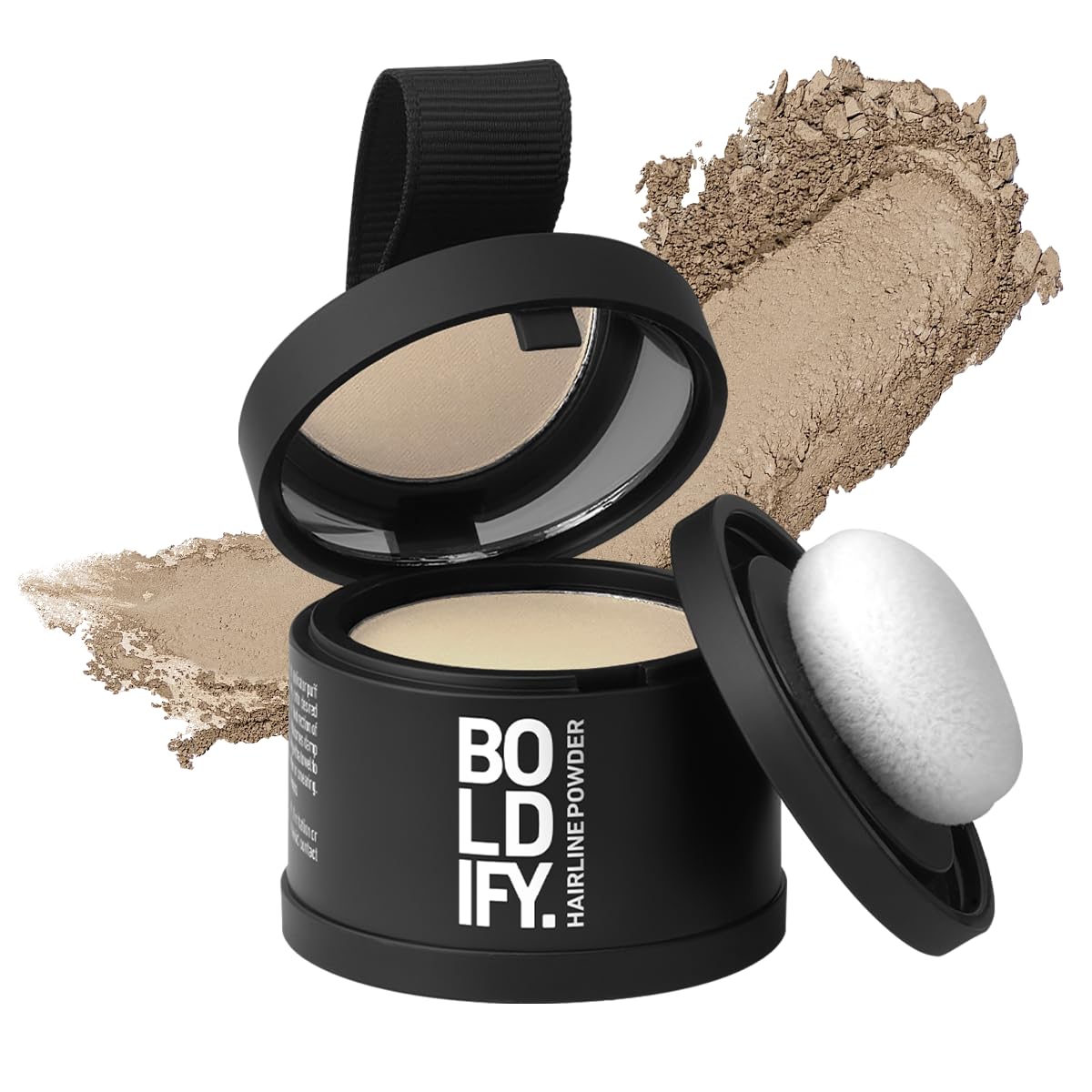 BOLDIFY Hairline Powder - Root Touch Up Hair Color for Gray Coverage - Bald Spot Concealing Hair Powder for Women & Men - 48-Hour Stain-Proof - Light Blonde