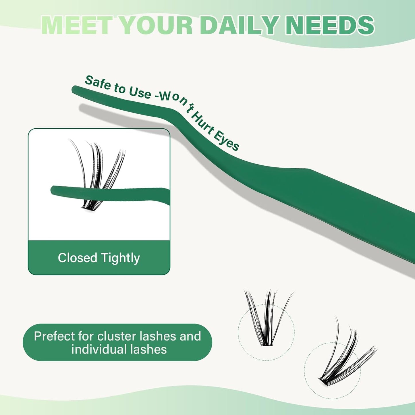 KEYYOU Lash Extension Kit DIY 300Pcs Lash Clusters Eyelash Extension Kit 30D C Curl 9-18MIX Lash Clusters Kit with Lash Glue Remover Applicator Easy to Use for Beginners(Kit,30D-C,9-18MIX)