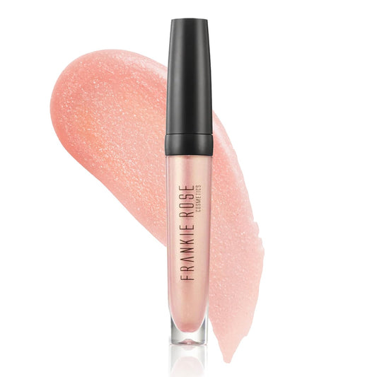 Frankie Rose Cosmetics Lip Gloss | Non-Sticky Formula, Long Lasting Gloss Shimmer, Bold Pigment & Hydrating Gloss of Lips, Fashionista Shimmer Lip Gloss, 20g