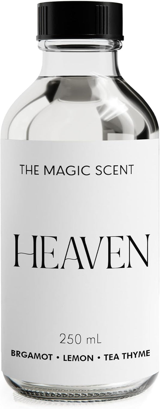 Heaven Diffuser Oil Scent - Cold-Air & Ultrasonic Fragrance Oil for Diffuser Inspired by The Aria Hotel, Las Vegas - Essential Oils for Diffusers Aromatherapy - 8.5 fl oz, 250 mL