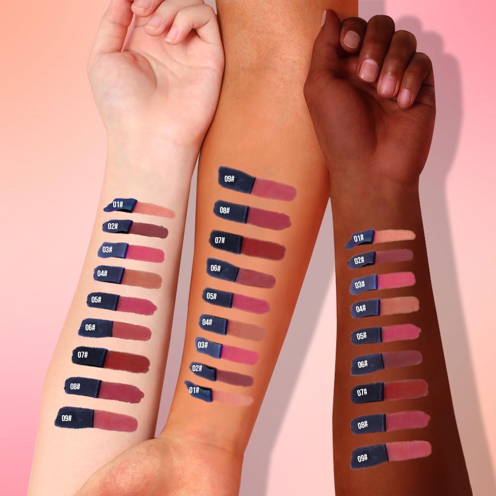 Lip Stain Peel Off – Long Lasting Waterproof Lip Tint, Smudge Proof Transfer Resistant Lip Stains Tattoo,High Pigment Matte Lip Color, Kiss Proof Peel Off Lip Stain Masque,All-Day Stay Lip Makeup 07#