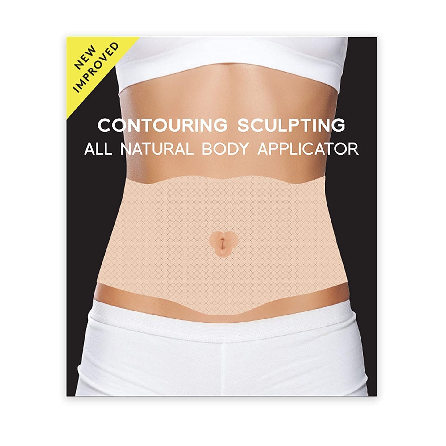All Natural Moisturizing Body Applicator – Easy to Use Body Wrap -Anti Cellulite Solution- Firming Toning Tummy Wrap (6 WRAPS)