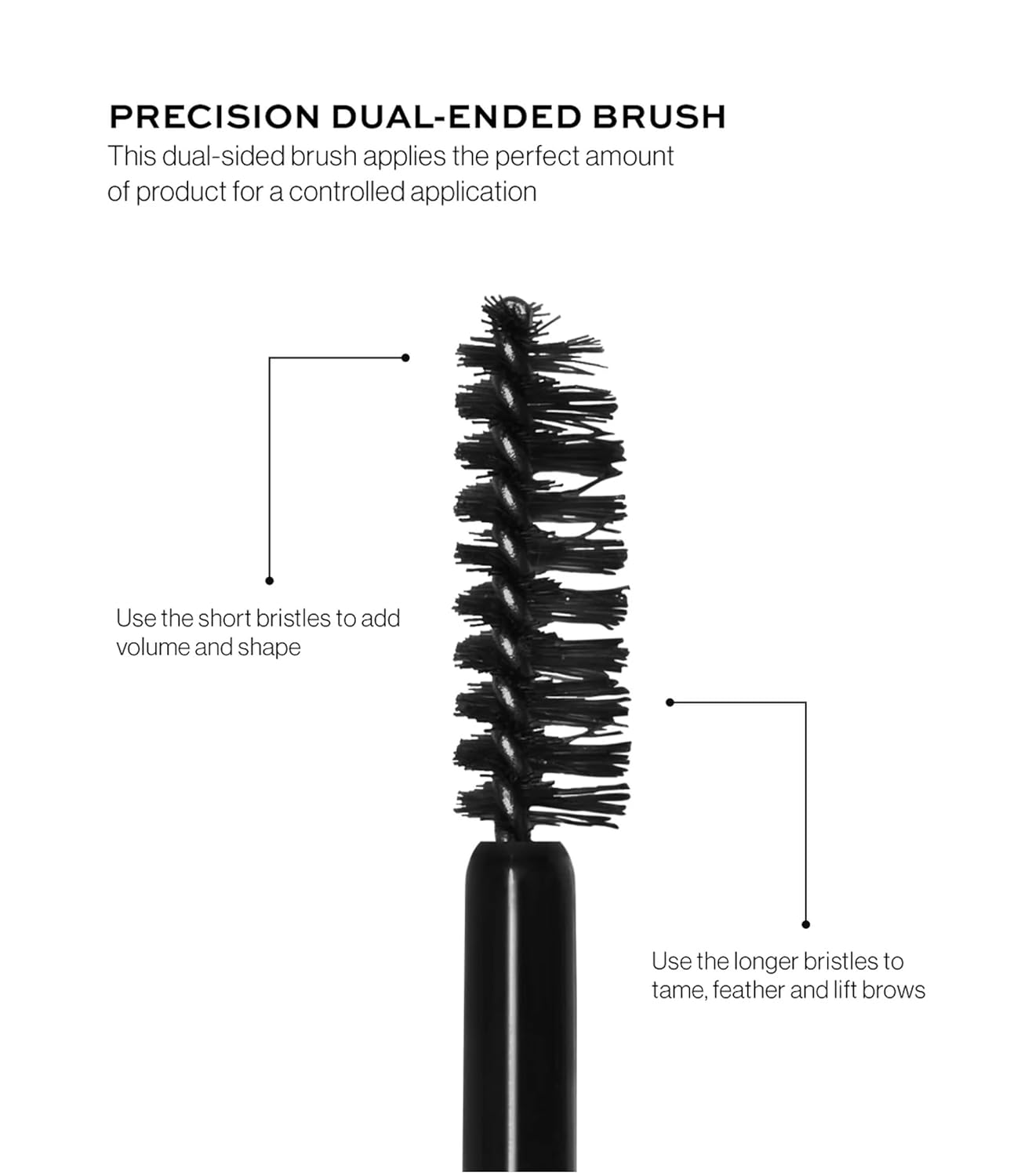 MAKE Beauty Infinite Hold Brow Tint. Taupe Eyebrow Gel with Brush. Sculpt, Define, and Set Eyebrows - All-Day Wear
