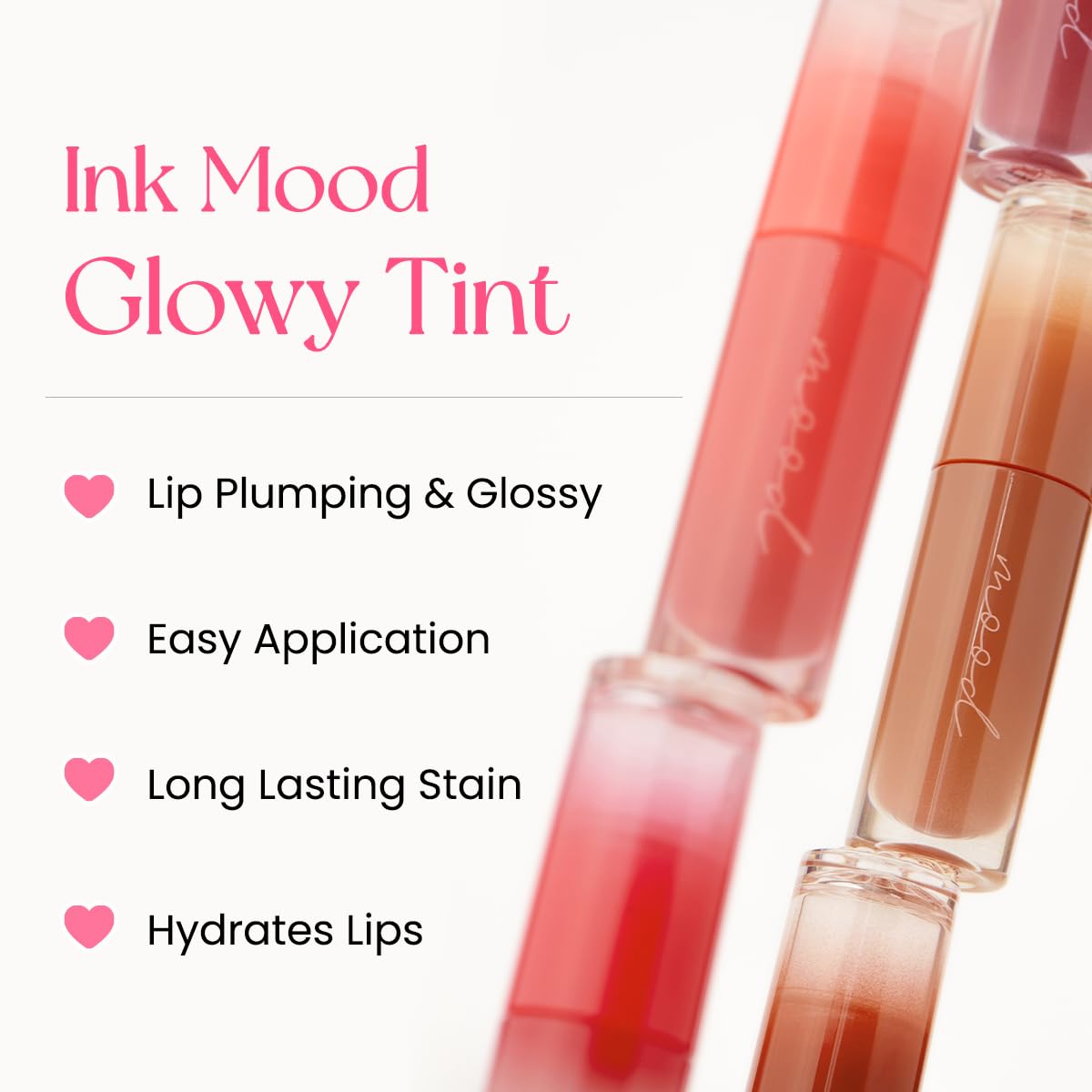 Peripera Ink Mood Glowy Tint (02 CORAL INFLUENCER (NEW))