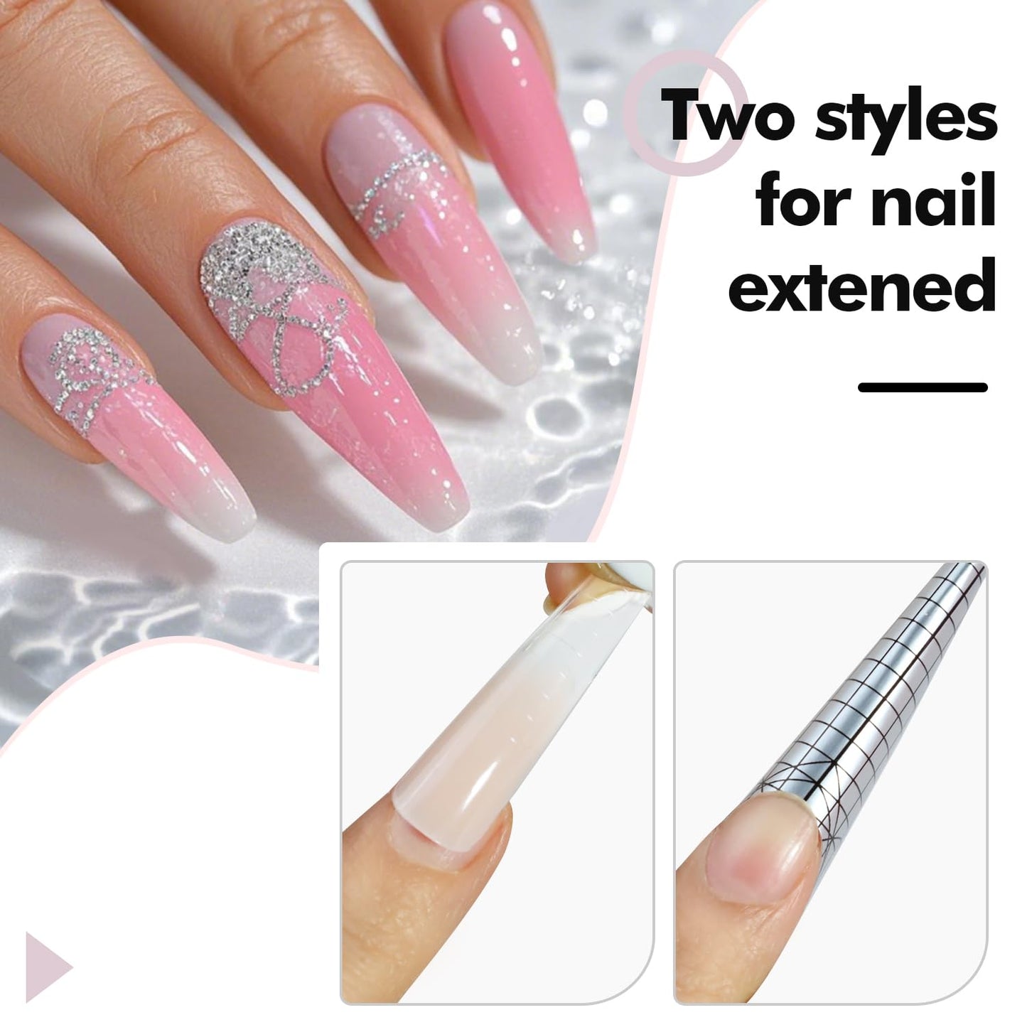 FZANEST Hema-free Builder Nail Gel Painless Hard Gel for Nail Sculpture Extension Strengthener Overlay Milky Pink #06