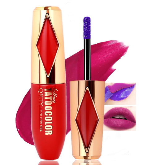 Peel Off Lip Stain -Lip Stain Peel Off Masque - Long Lasting, Waterproof and Transfer Proof Nude Lip Tint, Matte Finish Peel Off Makeup