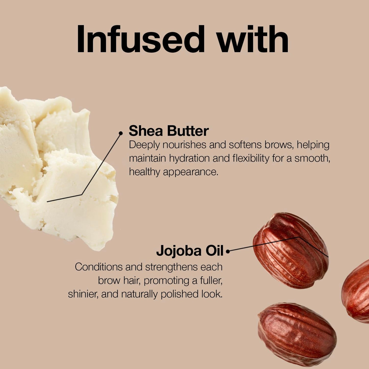 Palladio Brow Powder for Eyebrows, Soft and Natural Eyebrow Powder with Jojoba Oil & Shea Butter, Helps Enhance & Define Brows, Compact Size for Purse or Travel, Includes Applicator Brush, Soft Brown