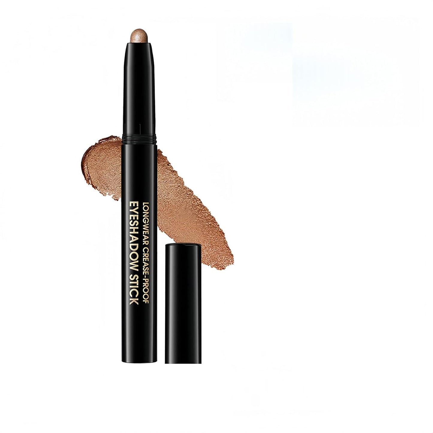 MAEPEOR 10 Colors Cream Eyeshadow Stick Silky Smooth Matte Shimmer Eyeshadow Pen Waterproof and Long Lasting Shadow Pencil for Girls and Women (Color 01)