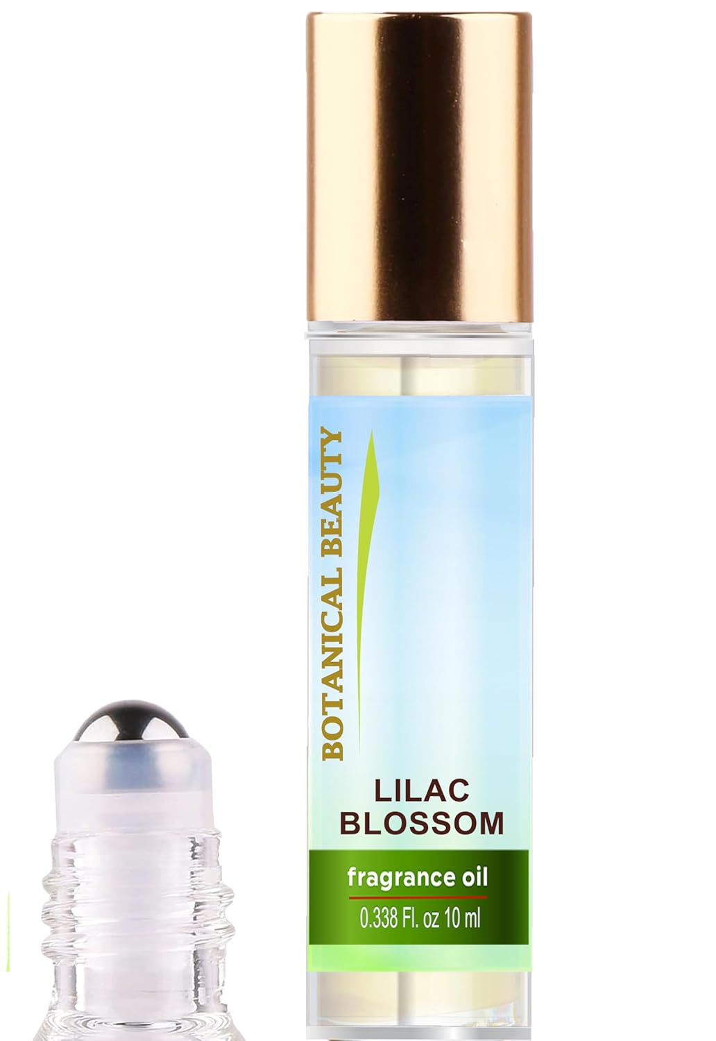Botanical Beauty LILAC BLOSSOM FRAGRANCE OIL ROLL-ON 0.338 FL OZ (10 ML) Rollerball Perfume, Alcohol-Free, Long Lasting