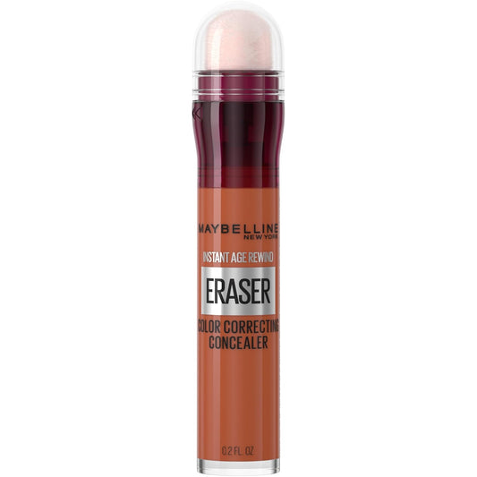 Maybelline Instant Age Rewind Instant Eraser Color Correcting Concealer, Crease-Resistant Coverage, Up to 12HR Moisturizing Wear, Orange Color Corrector, 159, 1 Count