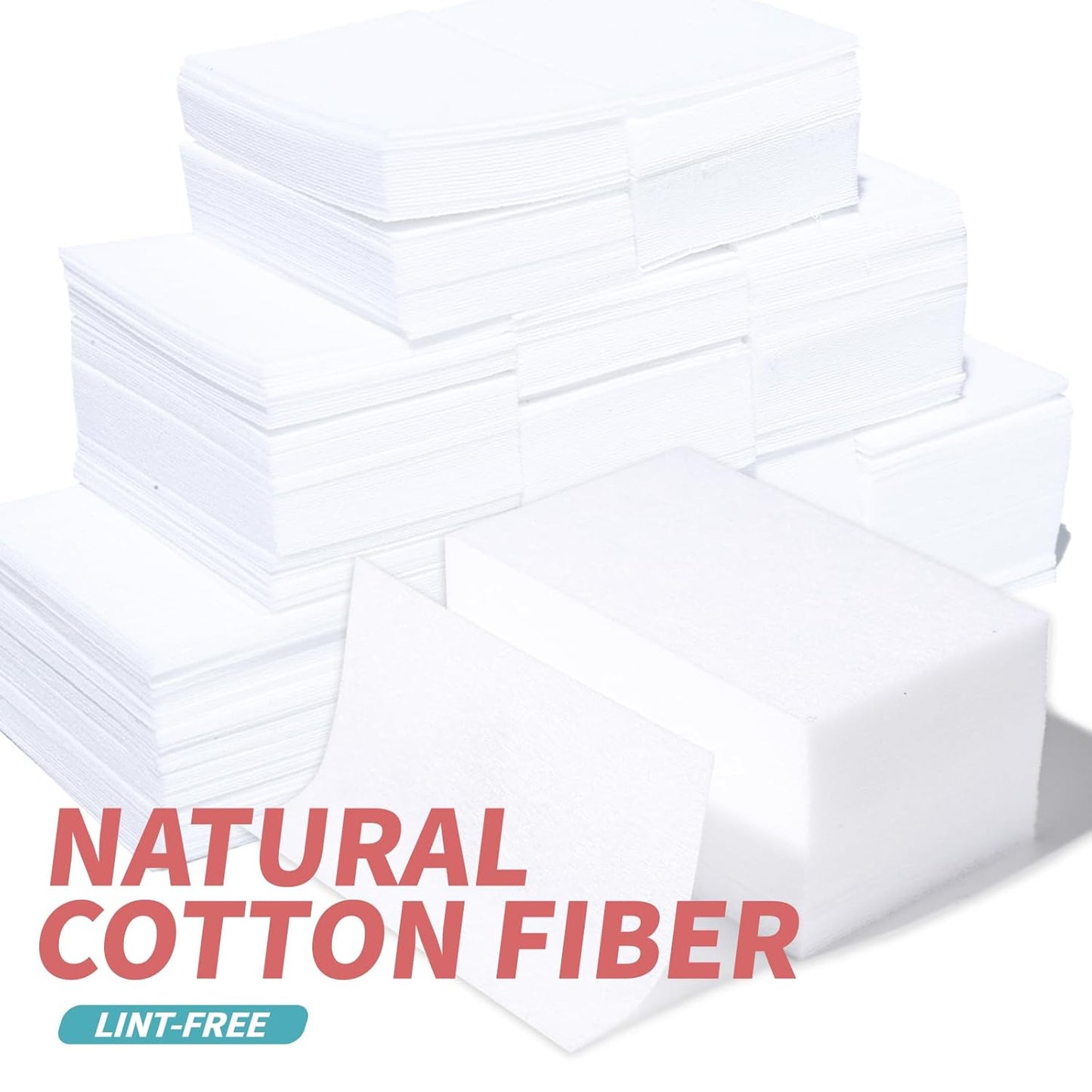 FANDAMEI Nail Polish Gel Remover Tools Kit, 10 Pcs Clear Nail Clips, 100ml Nail Polish Remover Bottle, 500 Pcs Remover Cotton Pad, Nail Brush, Cuticle Pusher, Cuticle Peeler, Nail File, Buffer Block