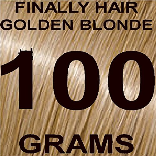 Finally Hair Building Fiber Refill 100 Grams Golden Blond Hair Loss Concealer by Finally Hair (Golden Blonde)