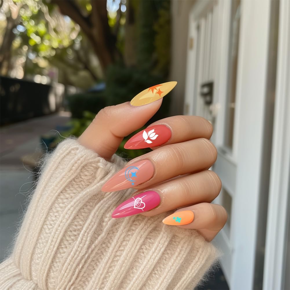 3Pcs Flowers Leaves Nail Stamping Plate Set Stars Moon Hearts Planets Nail Stamp Templates Stainless Steel DIY Reusable Tools with Stamper Scraper for Manicure Printing