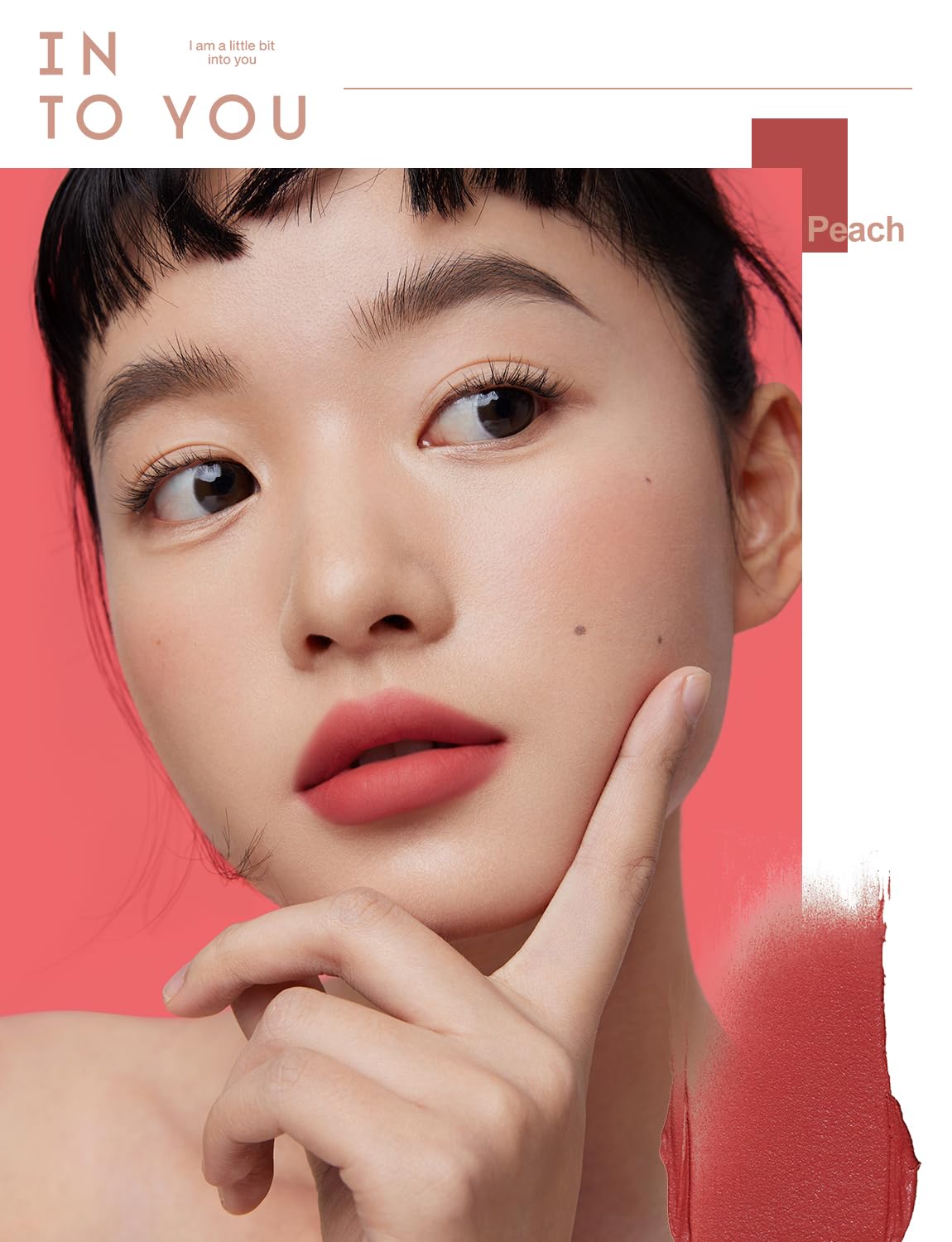 INTO YOU Matte Lipstick Velvet Lip Stain Lip Mud Long Lasting Waterproof Lip Stain Lip Gloss Makeup Moisturizing Lipstick for Women(L-Pc01)