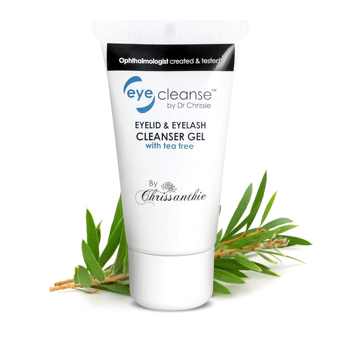 All-in-One Lash Extension and Eyelid Cleanser Gel, Makeup Remover with Tea Tree Oil, Eyelash Care Must-Have, 30 ml - EyeCleanse