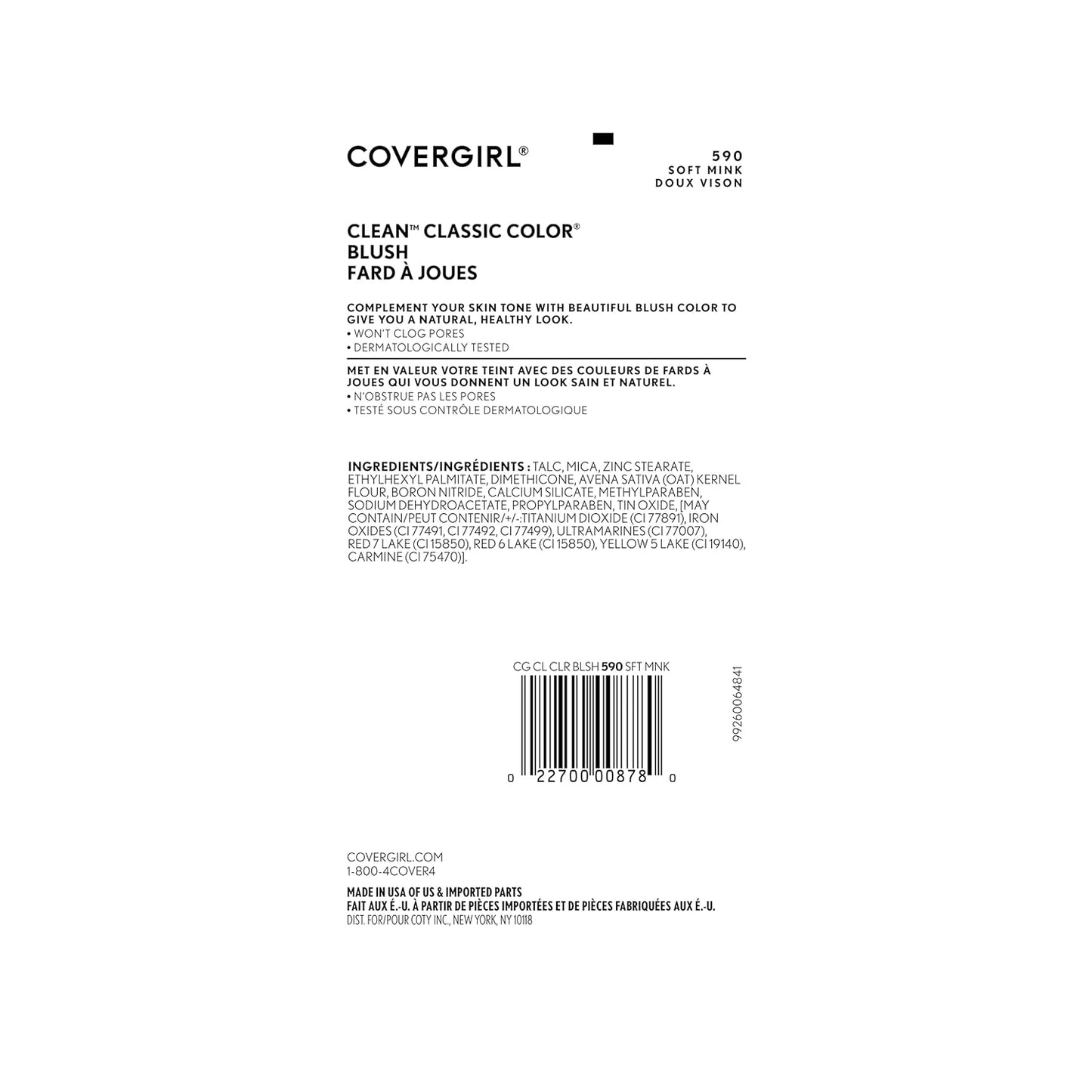 COVERGIRL Classic Color Blush Soft Mink