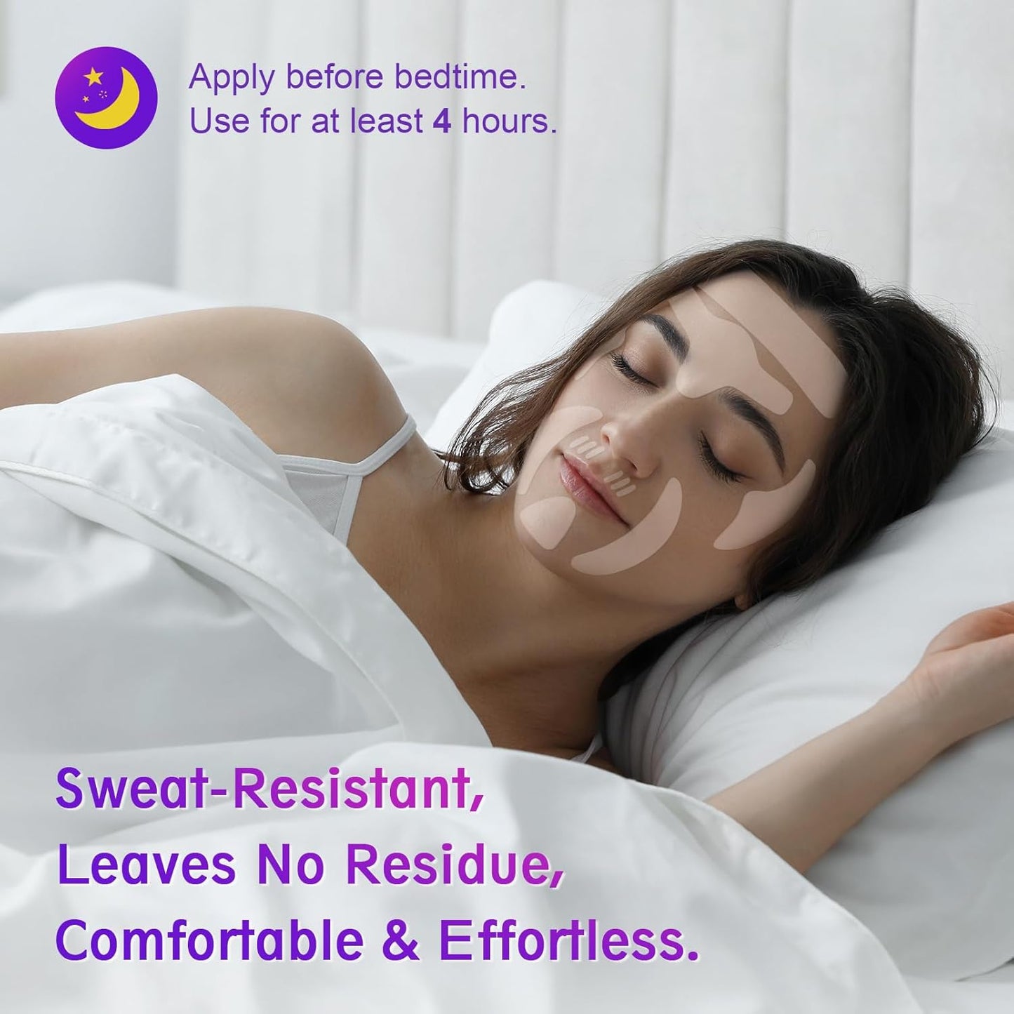 Facial Wrinkle Patches, Anti Wrinkle Patches for Forehead, Face, Frown Lines, Smile Lines, Overnight Wrinkle Pads to Reduce Fine Lines, Reusable Anti-Aging Face Patches, 160 pcs