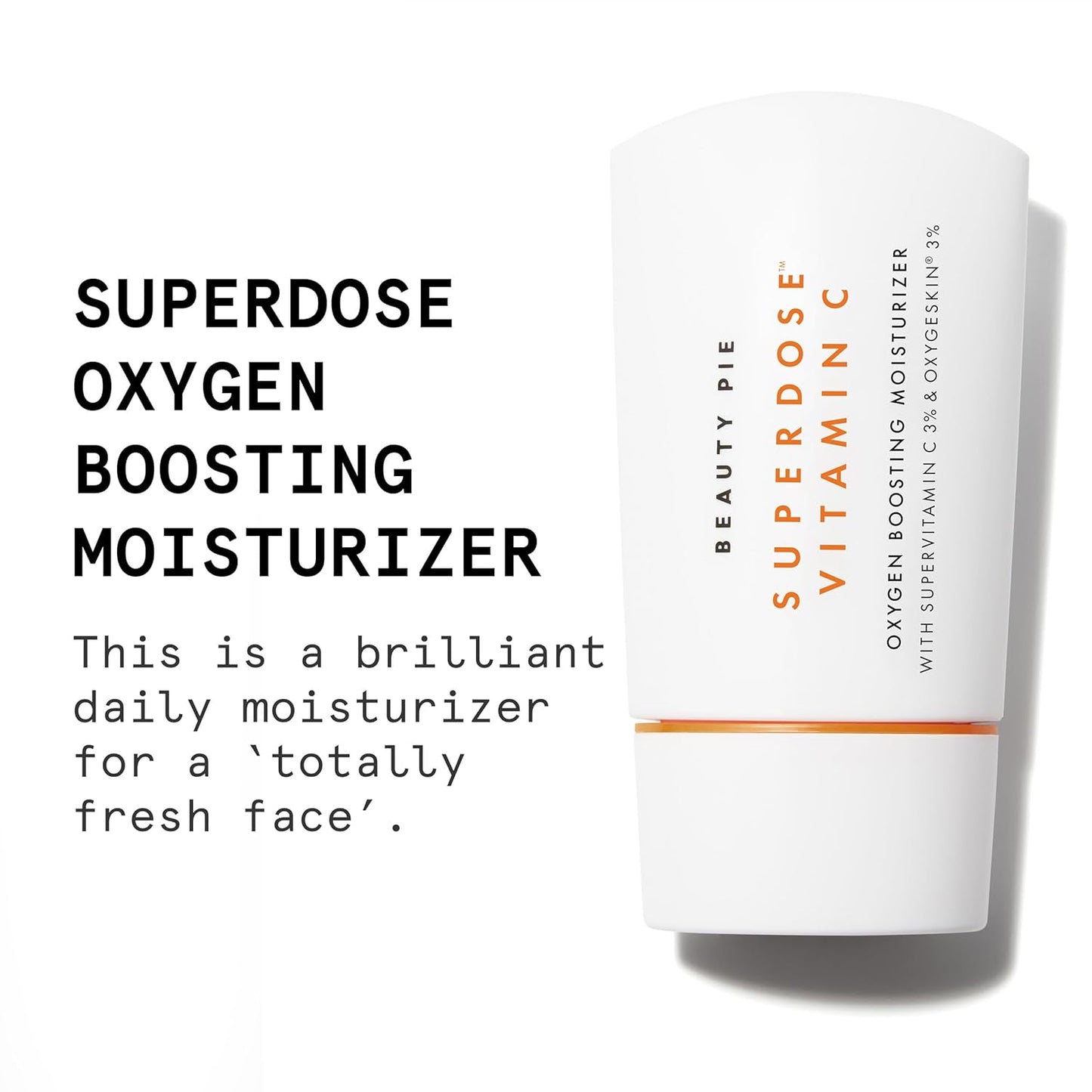 Beauty Pie Superdose Vitamin C Oxygen-Boosting Moisturizer With Smoothing, Softening & Anti-Aging Benefits