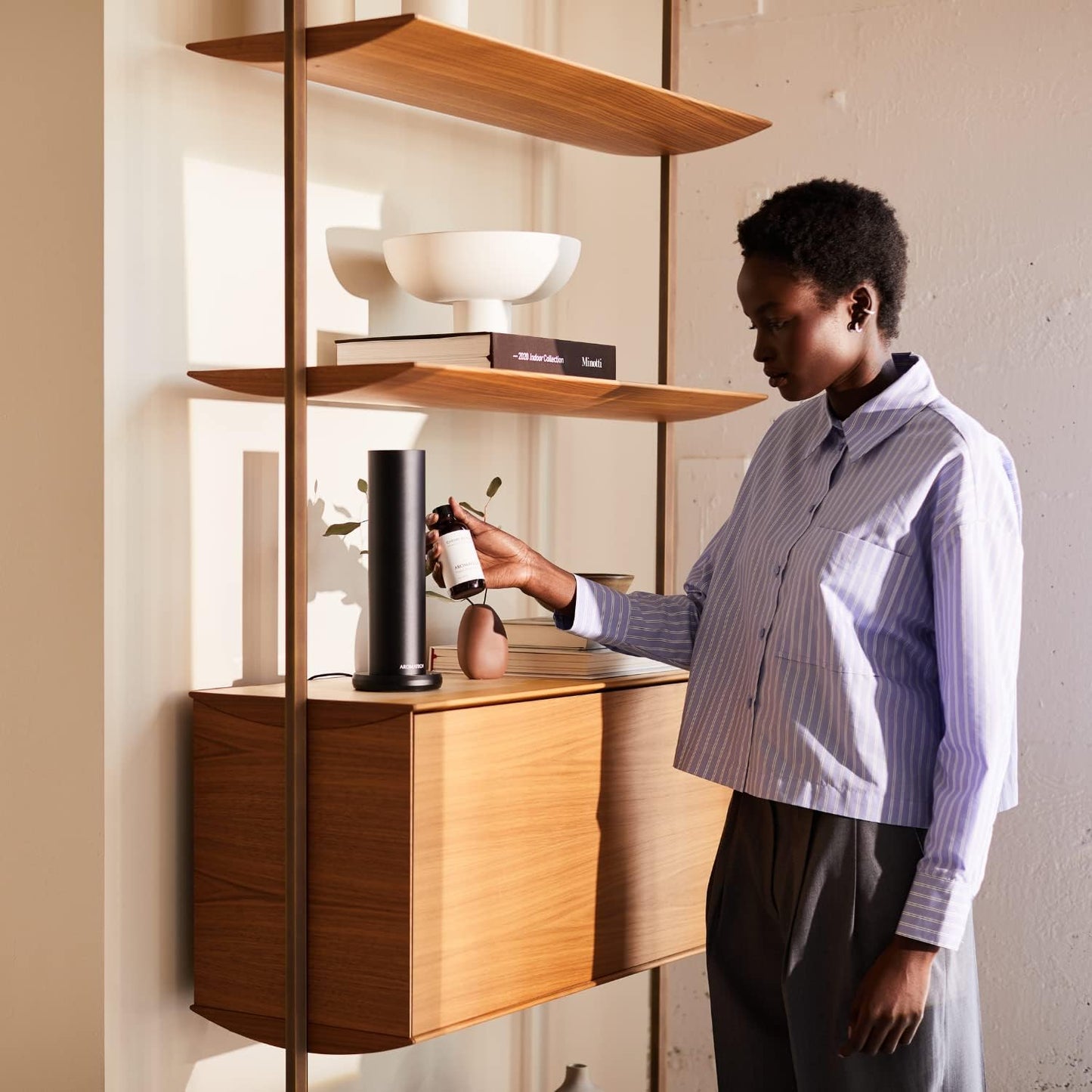 AromaTech Cherry Blossom & Hinoki Aroma Oil for Scent Diffuser - 10 Milliliter