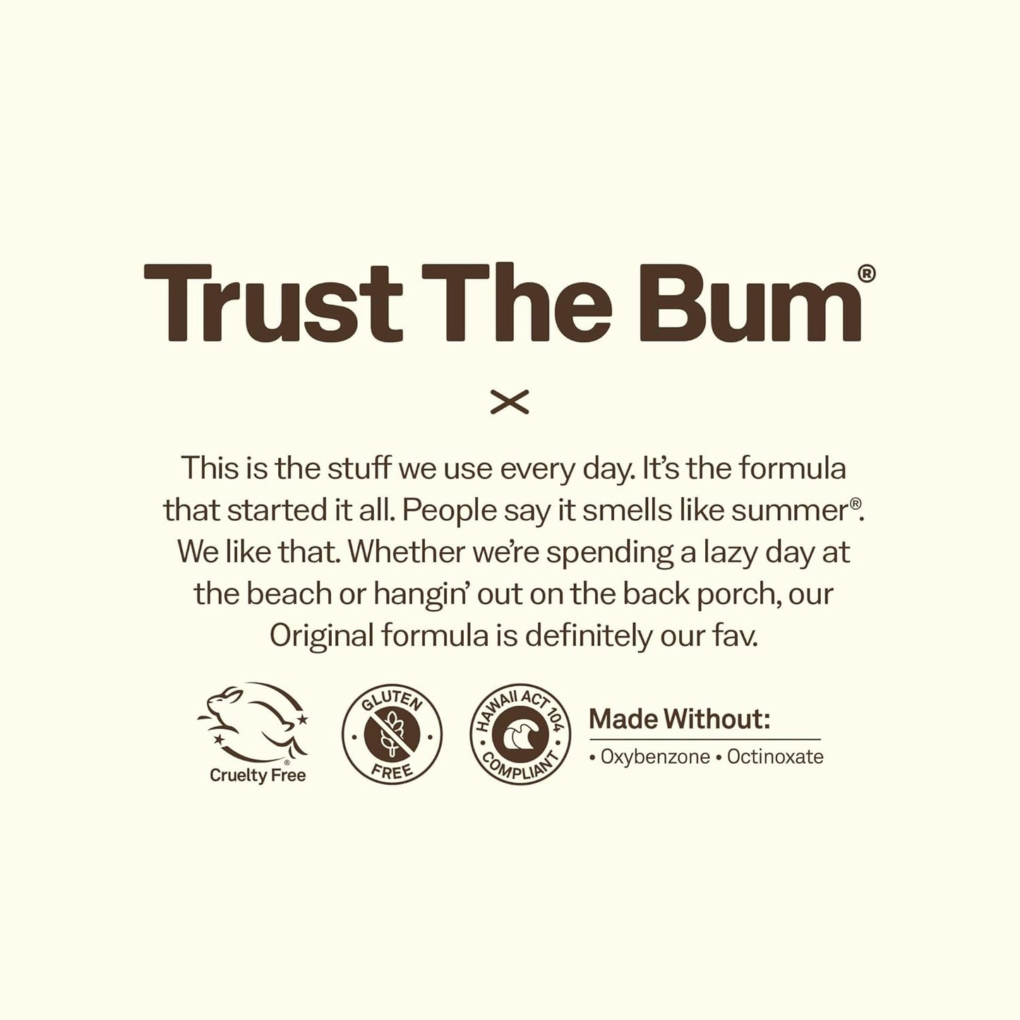 Sun Bum Original SPF 50 Sunscreen Body Lotion - Broad Spectrum Moisturizing Sunscreen with Vitamin E - Hawaii 104 Act Compliant (Made without Octinoxate & Oxybenzone) - Travel Size - 3 oz