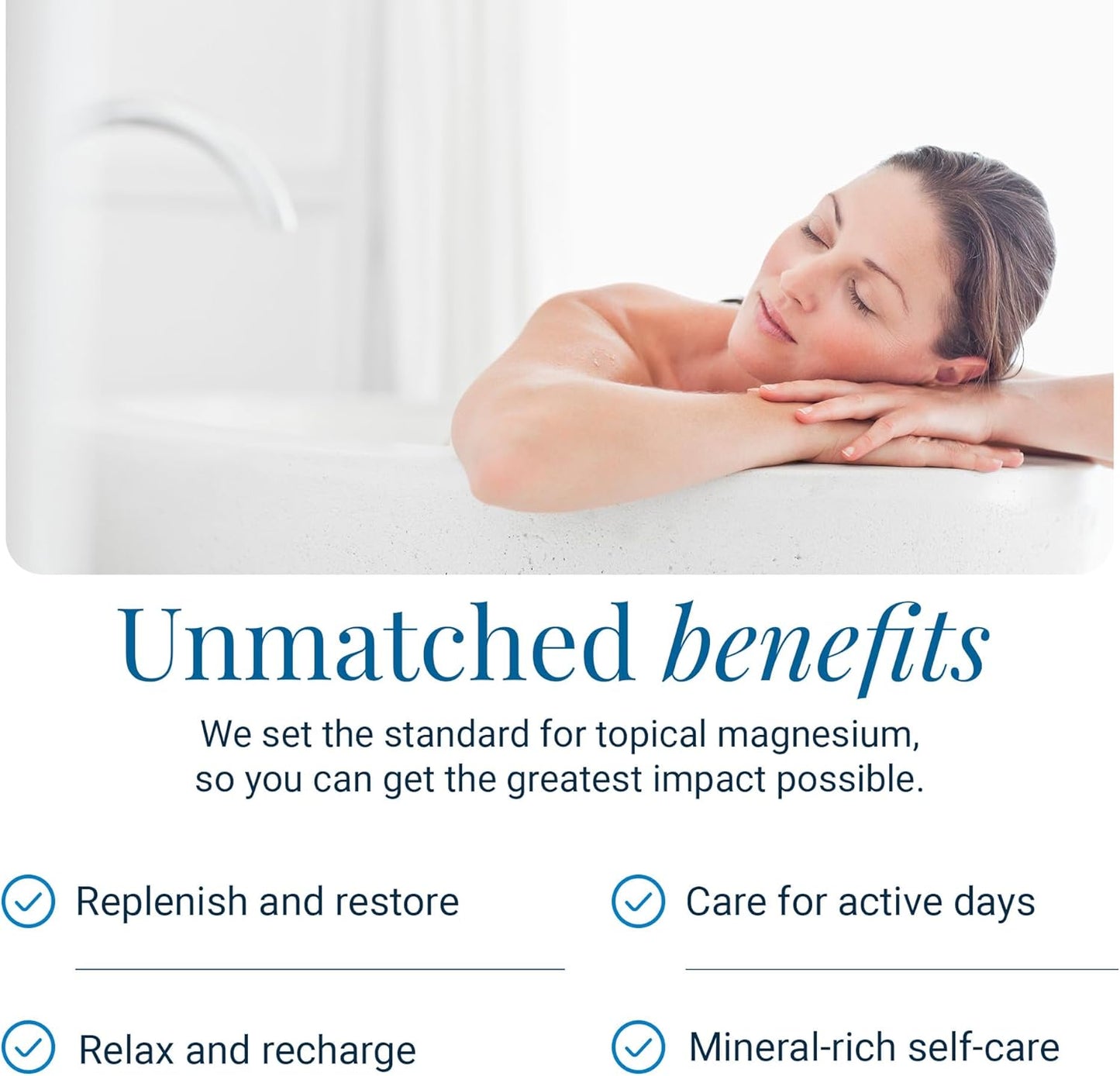 Ancient Minerals Magnesium Bath Flakes Ultra with OptiMSM – Pure Zechstein Magnesium Chloride and Organic Sulfur Bath Salts, Soothing Mineral Soak for Skin & Body, 1.65 lb