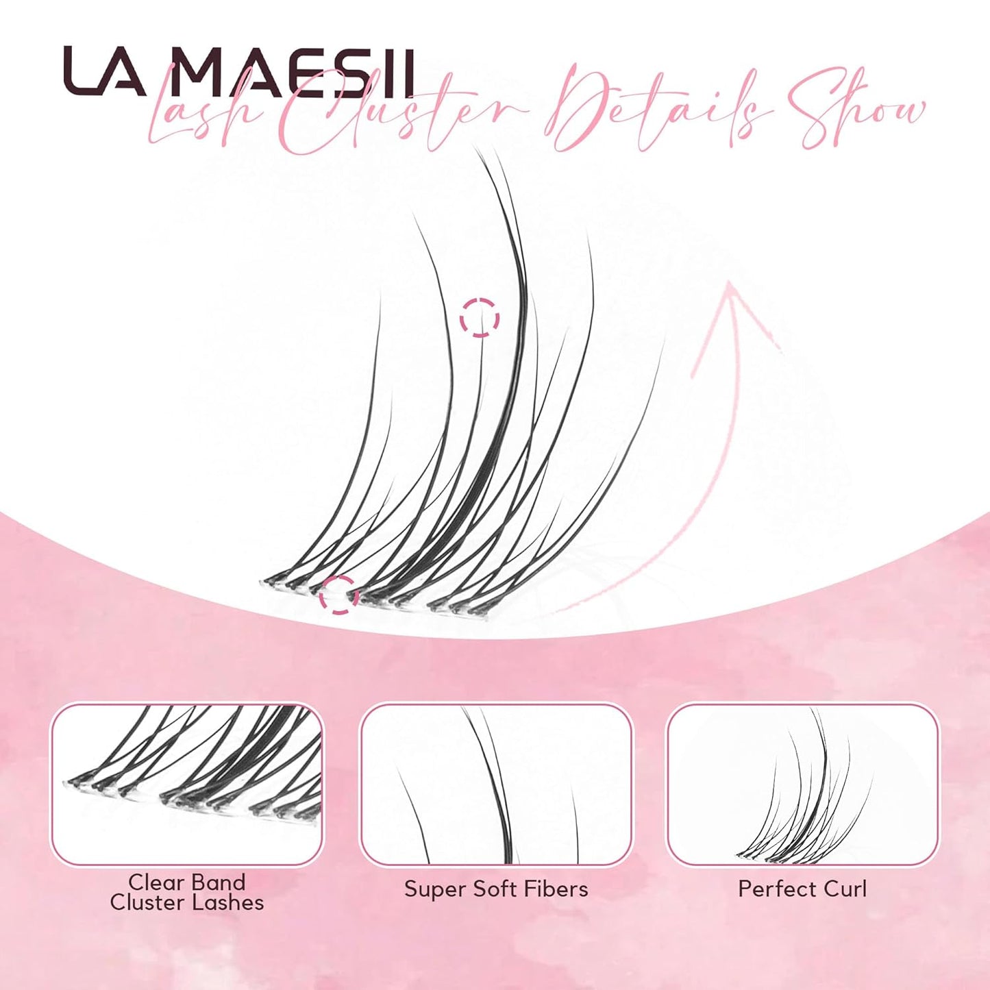 120Pcs Clear Band Lash Clusters 10-14mm Natural Look Cluster Eyelashes C Curl Resuable Invisible Band Individual Cluster Lashes(77)