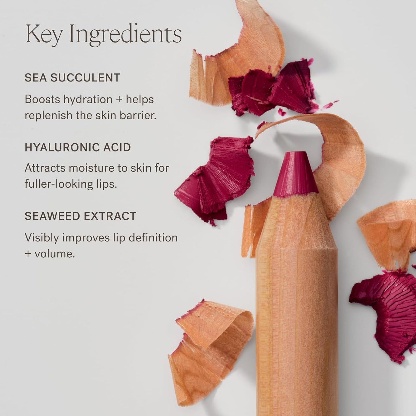 ILIA - Lip Sketch Hydrating Crayon | Hydrate, Plump, Smooth, Strengthen | Long Lasting up to 12-Hours, Bleed-Resistant, Soft-Matte | Barrier-Building, Non-Toxic, Cruelty-Free (Kiln)