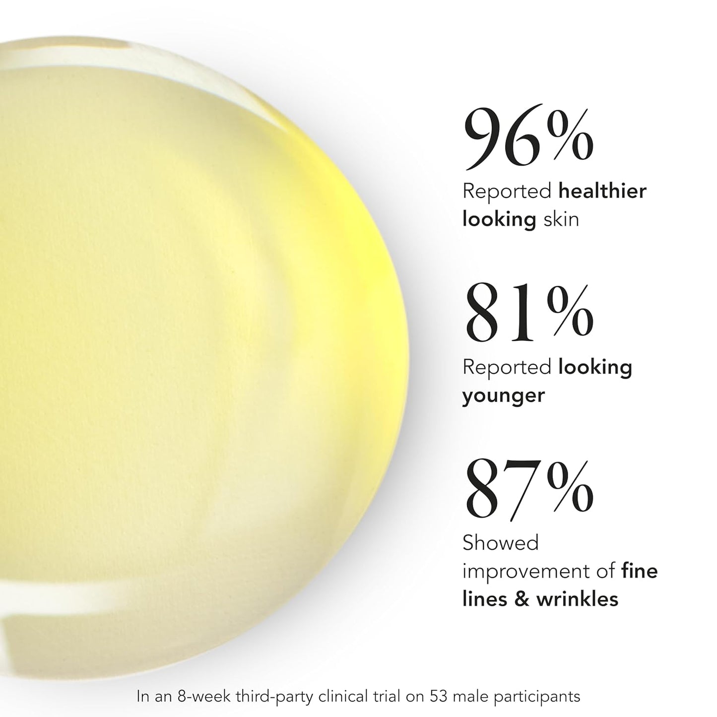 Caldera + Lab The Good | Men's Organic Moisturizing Face Serum for Dry, Sensitive, & Normal Skin – Vegan, Natural & Antioxidant Packed Skincare Facial Oil