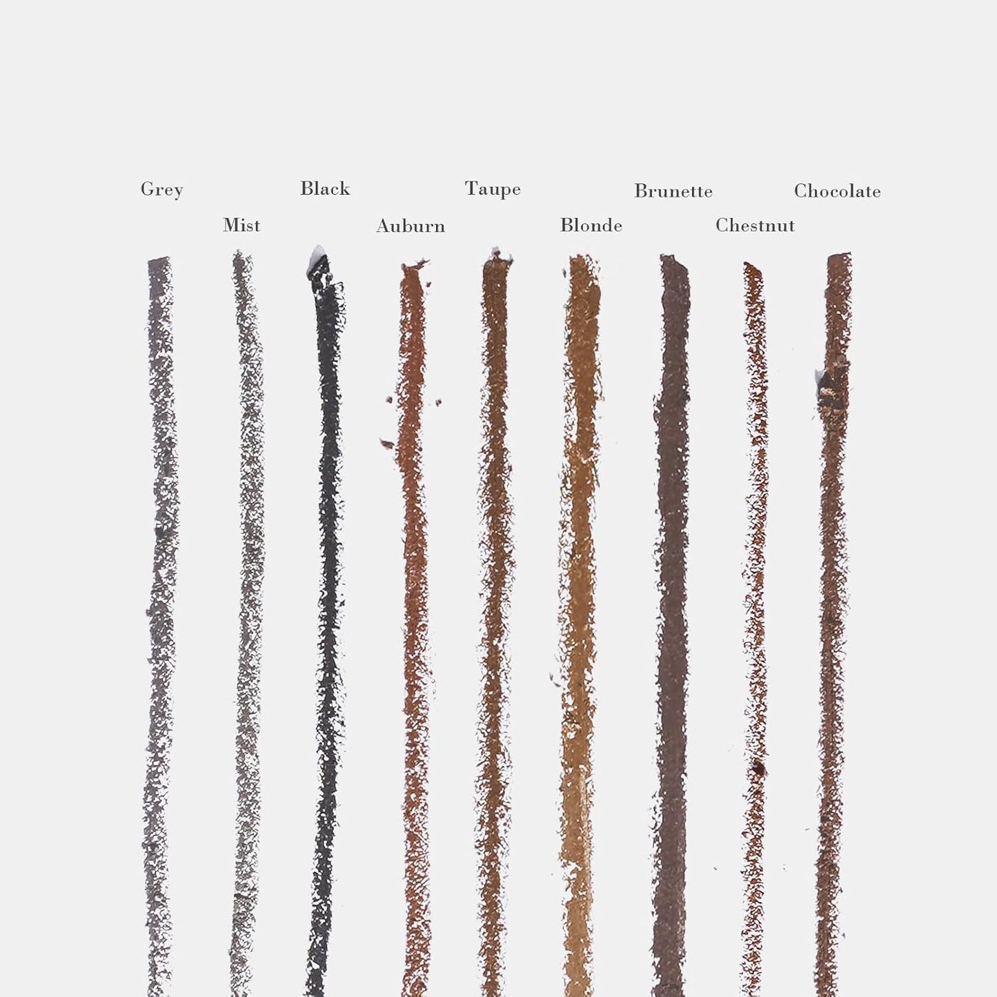 Eyebrow Pencil Brown, Ultra Slim Micro Eyebrow Filler Pen with Spoolie, Waterproof Precision Brow Pencil with Double Head for Brow Laminaion, Create Flawless & Natural Brows, Chestnut, YES.EYE DO