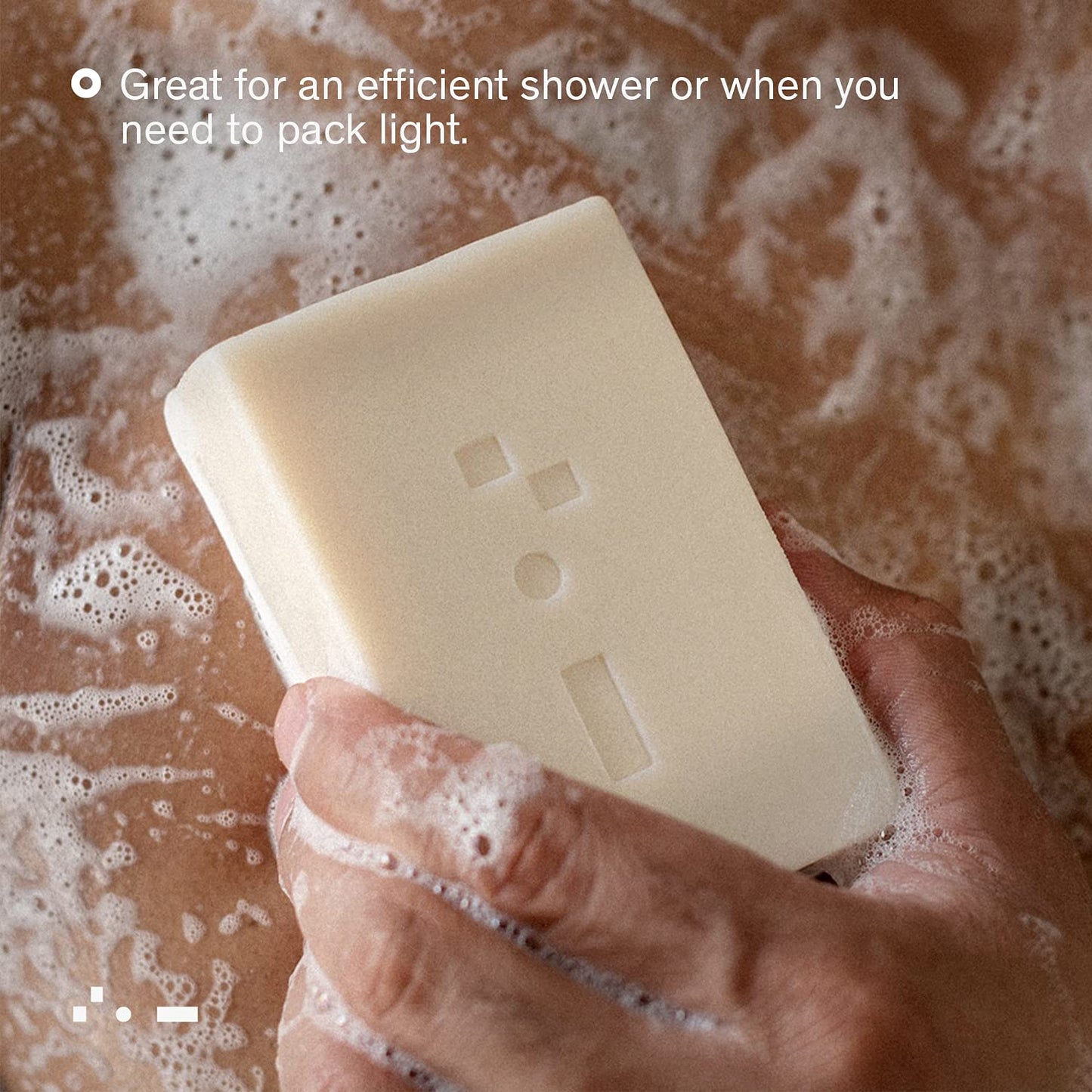 Bravo Sierra Body & Hair All-In-One Soap Bar - Tonka Bean & Lemon, 7 oz - Coconut, Shea Butter and Oat Flour for Soft Skin and Healthy Hair