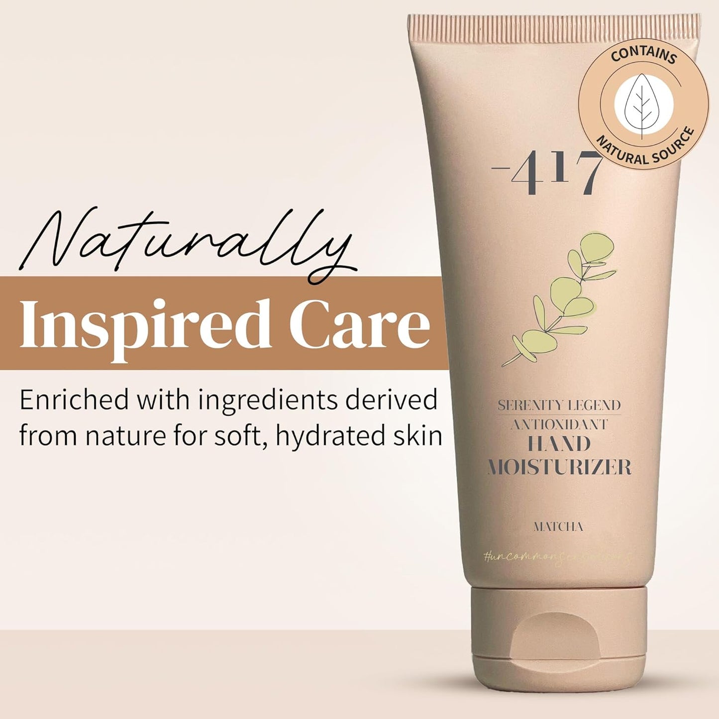 -417 Minus Matcha Anti-Oxidant Hand Moisturizer: Hydrating & Revitalizing