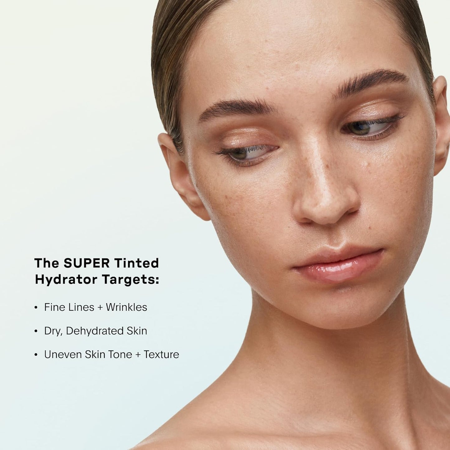 U Beauty The Super Tinted Hydrator Hyaluronic Acid Moisturizing Cream - Mega-Dose Skin Hydrator for Supple, Smooth, and Softer-Looking Skin For Up To 48 Hours - Shade 4-1.0 oz