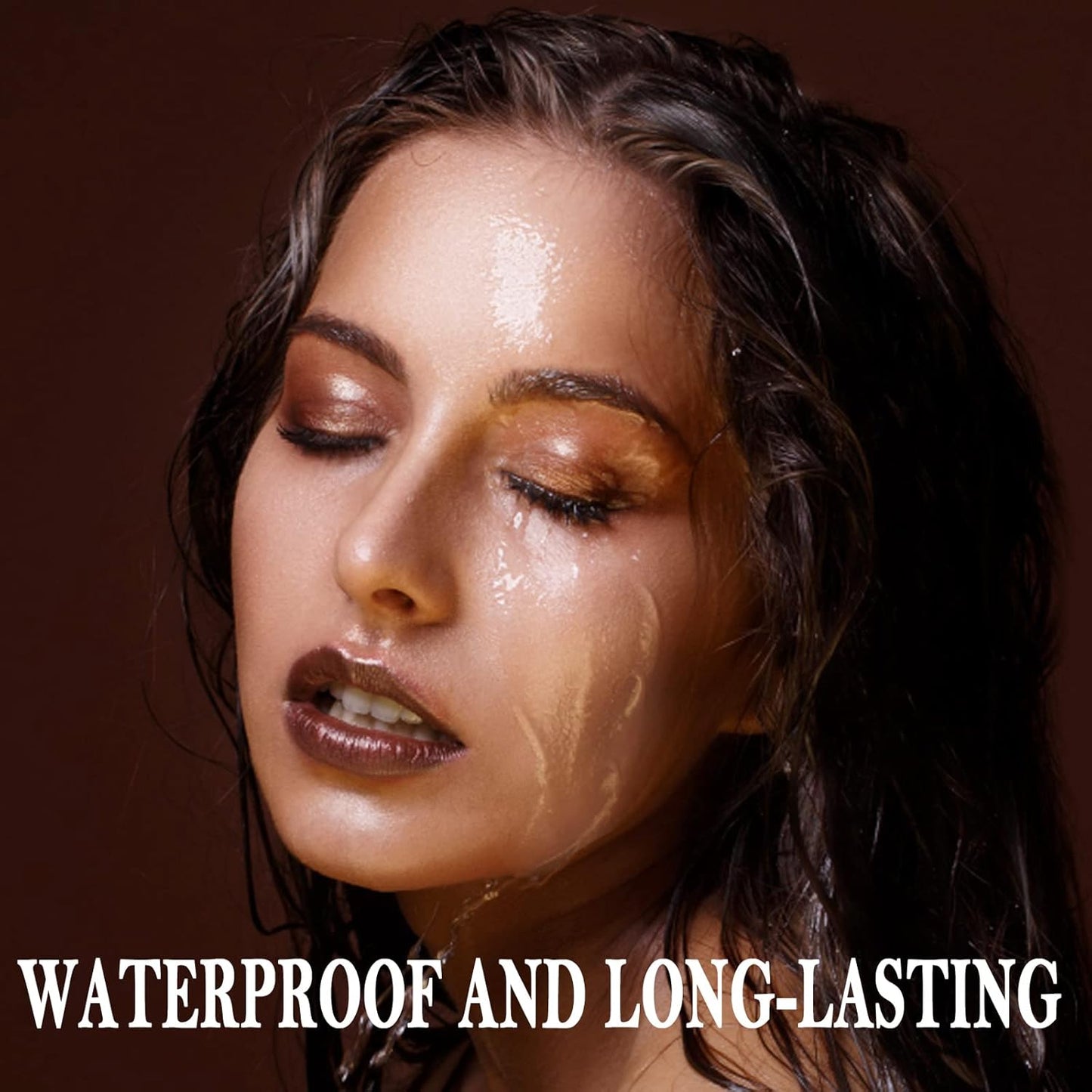 Boobeen Waterproof Eyeshadow Stick - Shimmer Cream Eyeshadow Pen for Easy Glitter Eye Makeup