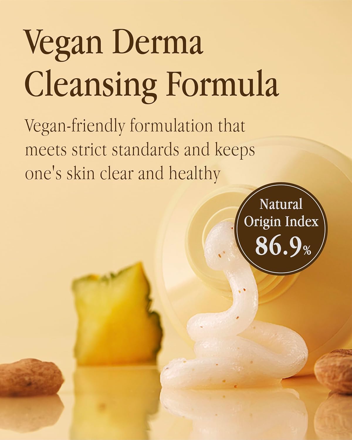 Farm Rx Pineapple Plus PHA Scrub Cleanser (6.7fl oz) - Gently Exfoliating Face Wash for Smooth, Bright Skin. Korean Skin Care. PHA, Niacinamide, Panthenol.