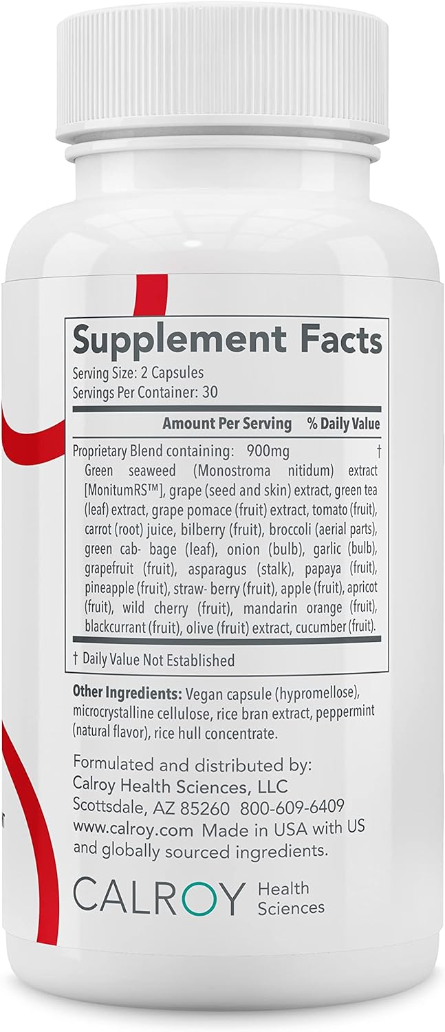 Arterosil HP Professional - Endothelial Glycocalyx Support - Heart Health Support - Artery Health Support - Circulation Support – MonitumRS® Rhamnan Sulfate - Monostroma Nitidum